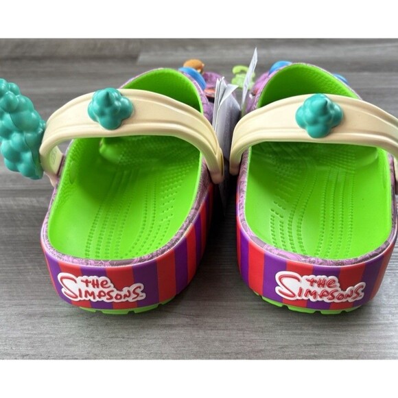 Crocs x The Simpsons Krusty the Clown Men's Classic Clog Size 11 NWT 211107-90H - Picture 3 of 10
